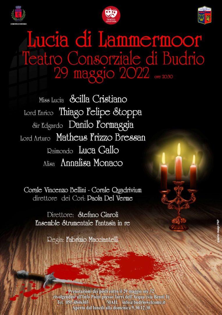 Al Teatro Consorziale ritorna la grande lirica con la Lucia di Lammermoor di Gaetano Donizetti